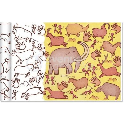 Avenue Mandarine Omalovánky v roli 5x0,35m pravěk – Hledejceny.cz