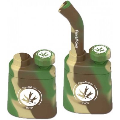 Camouflage Silikonový bong PieceMaker Klutch 10,5 cm – Hledejceny.cz