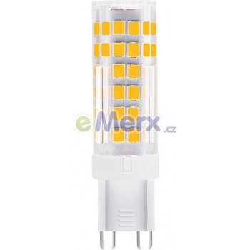 Solight LED žárovka G9 4,5W, 400lm, G9, teplá bílá