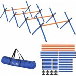 PawHut 4dílné vybavení pro agility s výškově nastavitelnými překážkami – Hledejceny.cz