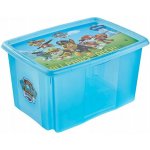 Keeeper úložný box s víkem Paw Patrol 45 l modrý – Zboží Dáma