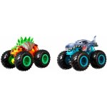 Mattel Hot Weels Monster Trucks Demoliční duo Donkey Kong vs. Bowser, Mattel HNX23 – Hledejceny.cz