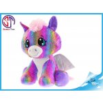 Pegas Star Sparkle třpytivý duhový 40 cm – Zboží Mobilmania