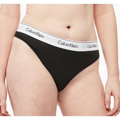 Calvin Klein tanga QF5117E šedá – Zboží Dáma