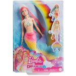 Barbie Dreamtopia mořská panna duhová mění barvu – Hledejceny.cz