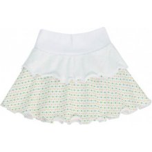 Esito sukně - Srdce bílá/zelená