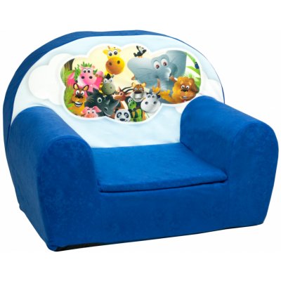 Fimex Dětské křesílko Afrika modré – Zboží Dáma