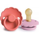 Frigg Daisy dudlíky latex 2 pack Blush/Cotton candy – Zboží Mobilmania