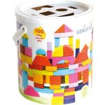 BINO 44516 Kostky 100 ks v kyblíku – Hledejceny.cz