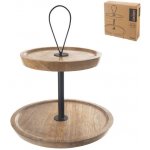 ORION Talíř na cukroví MANGO 24,5 cm s úchytem stojan 2 patra – Zboží Dáma