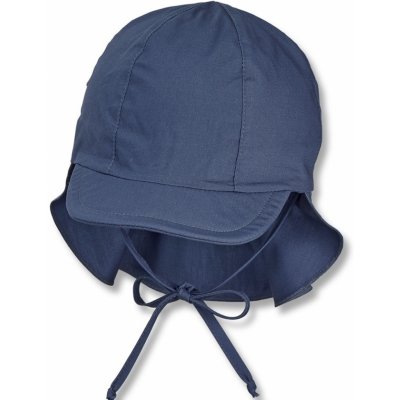 Sterntaler Dětský UV klobouk s plachetkou plátno UV 50+ modrá – Zboží Mobilmania