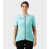 Cyklistický dres Alé SOLID COLOR BLOCK LADY Turquoise