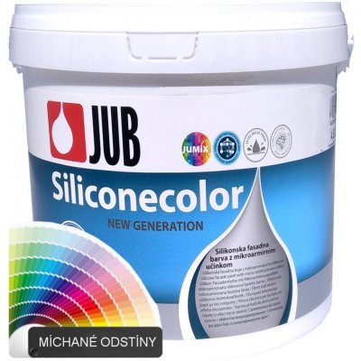 Jub Siliconecolor Silikonová fasádní barva 15 l 670F Vitality 265 – HobbyKompas.cz