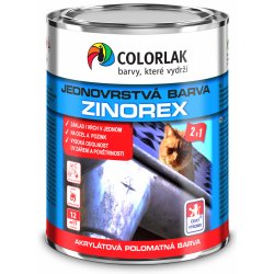 Colorlak ZINOREX S 2211, 0,6L, Hnědá RAL 8017