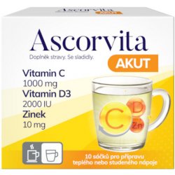 NP PHARMA Ascorvita AKUT nápoj 10x 3 g