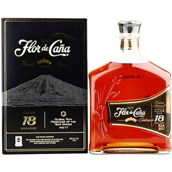 Flor de Caňa Centenario 18y 40% 1 l (karton)