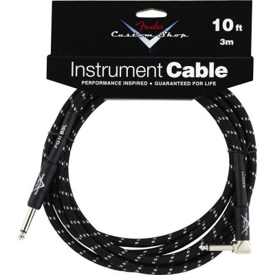 Fender Deluxe Series Instrument Cable S/A 3 m Black Tweed – Hledejceny.cz