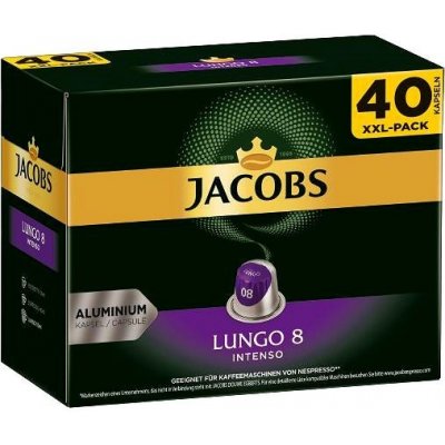 Jacobs Lungo intenzita 8 pro Nespresso 8 ks – Zboží Mobilmania