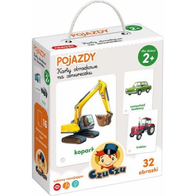 Bright Junior Media CzuCzu Picture Cards on a String Vehicles – Hledejceny.cz