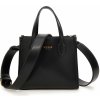 Kabelka Guess kabelka SILVANA 2 CMPRTMNT MINI TOTE HWVB8665770-BLA Černá