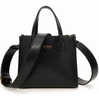 Guess kabelka SILVANA 2 CMPRTMNT MINI TOTE HWVB8665770-BLA Černá – Zbozi.Blesk.cz