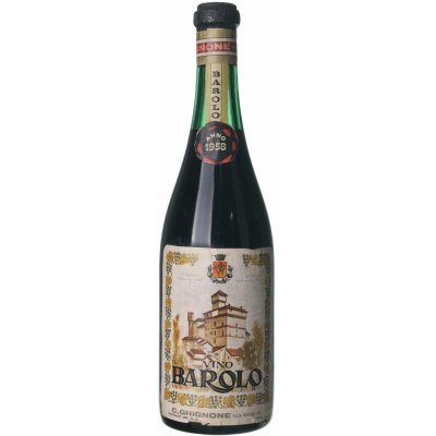 C. Ghignone Barolo suché červené 1958 0,75 l (holá láhev) – Hledejceny.cz