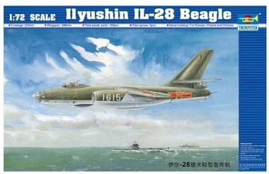 Trumpeter Ilyushin IL 28 Beagle Iljušin 01604 1:72