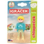 EFKO IGRÁČEK Chlapeček figurka 7,5cm rodina v krabičce – Zboží Dáma