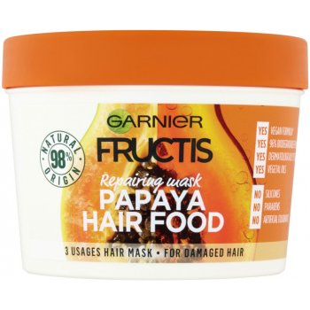 Garnier Fructis Hair Food Papaya maska na vlasy 390 ml