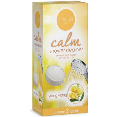 Elysium Spa Calm tableta do sprchy s esenciálními oleji 3x30 g – Zboží Dáma