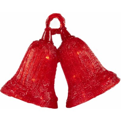 Fééric Lights and Christmas Vánoční LED zvonky červené – Hledejceny.cz