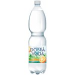 Dobrá voda ochucená pomeranč jemně perlivá 6 x 1,5 l – Zbozi.Blesk.cz