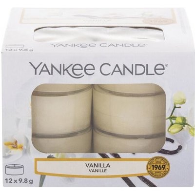 Yankee Candle Vanilla 12 x 9,8 g – Zbozi.Blesk.cz