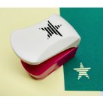 Creatoys Obrysové děrovačky o velikost výseku 25 mm hvězda s pruhy – Zboží Dáma