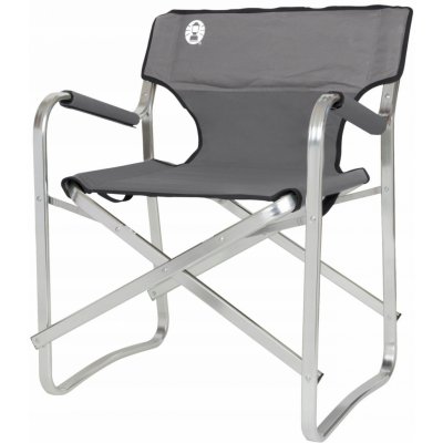 Coleman Deck Chair Aluminium Grey – Zboží Mobilmania