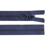 Kostěný zip No 3 délka 60 cm s kroužkem Varianta: 330 modrá tmavá, Balení: 1 ks – Hledejceny.cz