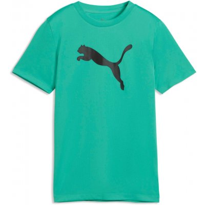 Puma TAD ESSENTIALS CAT LOGO TEE B Zelená Černá – Sleviste.cz