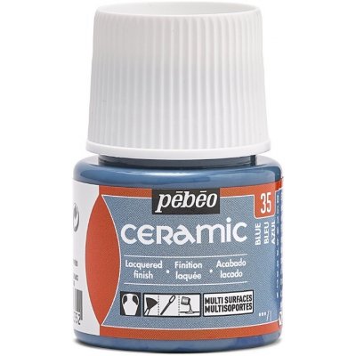 Pébéo Barva na keramiku Ceramic 45 ml 35 Blue – Sleviste.cz