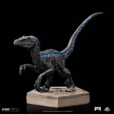 Iron Studios Velociraptor Blue Jurassic World Icons