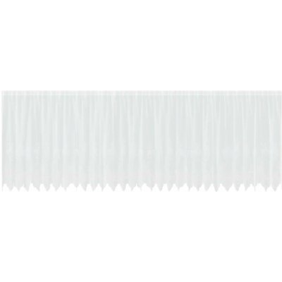 Záclona s záclonami Bílá 140 x 750 cm Polyester – Hledejceny.cz