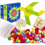 KIK Dřevěná mozaika 130 ks – Zboží Dáma