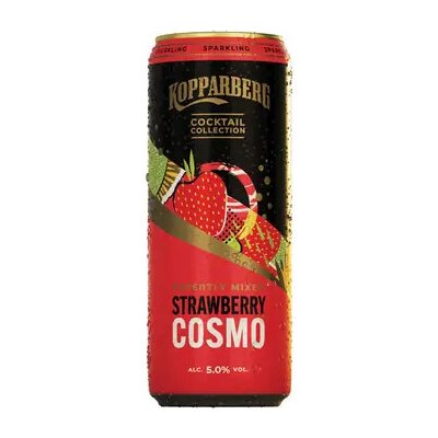 Kopparberg Strawberry Cosmo 5% 0.25 l (plech) – Sleviste.cz