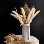 Nástěnná váza Bílý kovový nástěnný květináč 2 kusy Stojan na sušené květiny Nástěnná váza na – Zboží Dáma