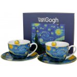 Duo Porcelánový šálek s podšálkem Van Gogh Starry Night sada 2 x 250 ml – Sleviste.cz
