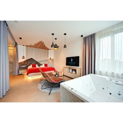Pobyt v luxusním apartmá s vířivkou, infrasaunou a terasou pro 2 – Hledejceny.cz