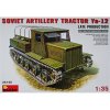 Sběratelský model MiniArt YA12 Soviet Artillery Tractor late 35140 1:35
