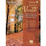 Antonio Vivaldi Čtvero ročních období The Four Seasons noty na housle + audio – Hledejceny.cz