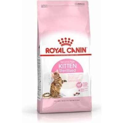 Royal Canin FHN KITTEN STERILISED krmivo pro kastrované pro koťata do 12 měsíců 2 kg – Sleviste.cz