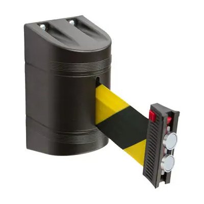 Happy end nástěnná zábrana proti vstupu magnetická 2,7 m černá černá žlutá CV 621.16 – Zboží Dáma