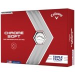Callaway Chrome Soft 22 Triple Track bílé 12 ks – Hledejceny.cz